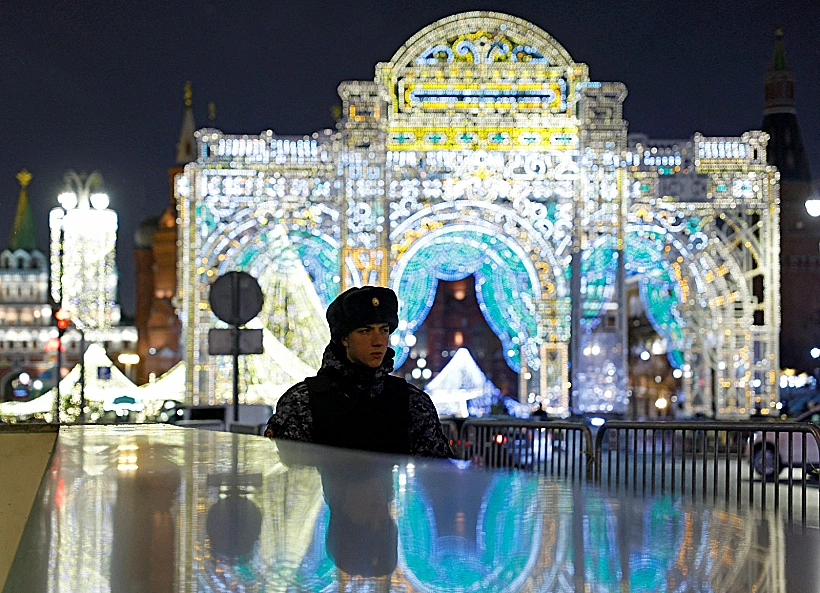 תאורה מיוחדת במוסקבה