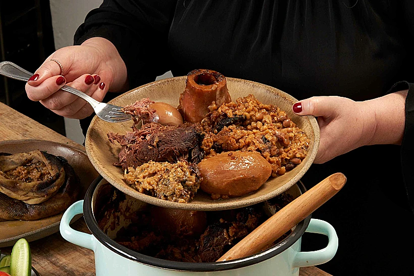 צ'ולנט, חמין פרסי