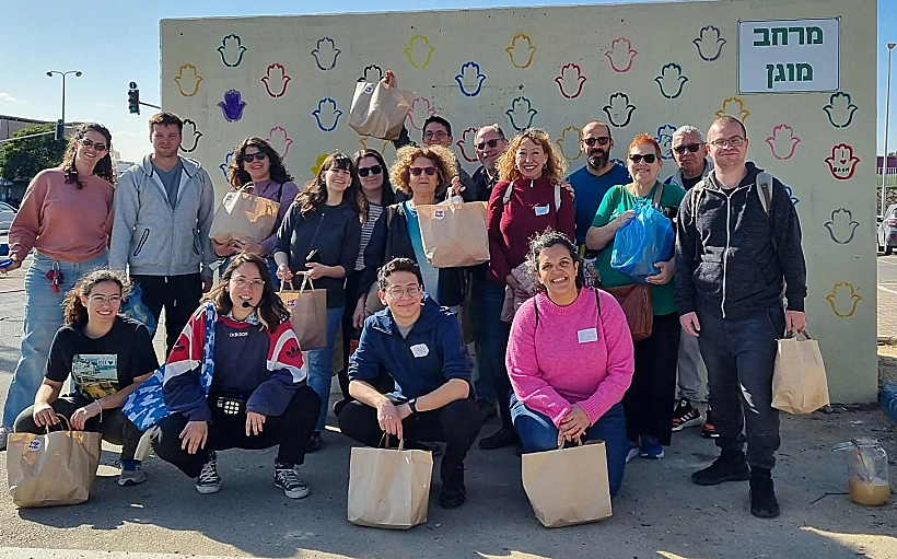 סיור מארזים בשוק העירוני של באר שבע