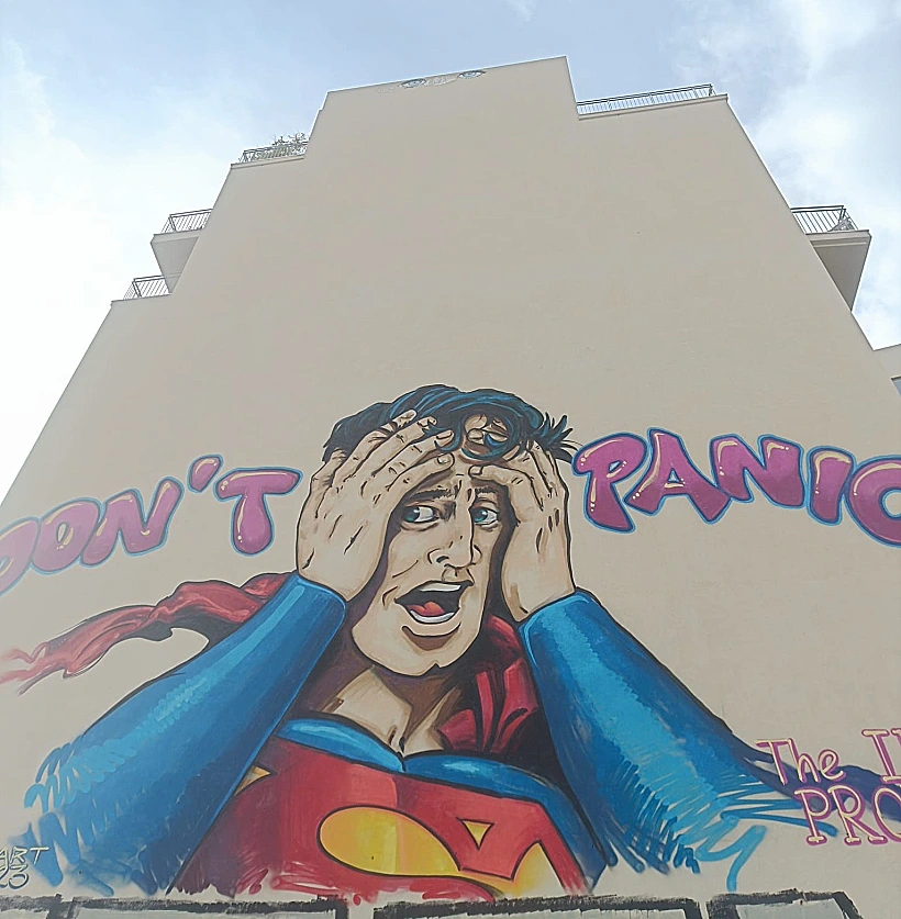 אמנות רחוב בעקבות המלחמה