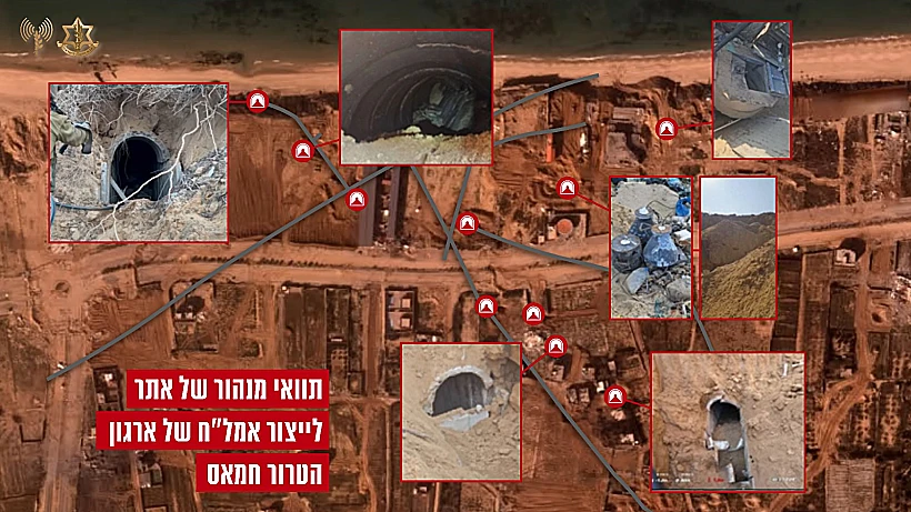 חרבות ברזל מנהרות