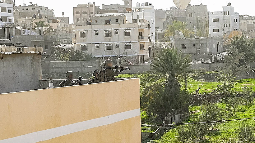 פעילות חטיבת כפיר בח'אן יונס רצועת עזה חרבות ברזל