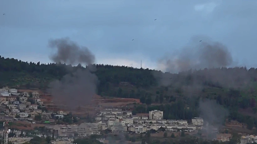 נפילות בקריית שמונה חרבות ברזל