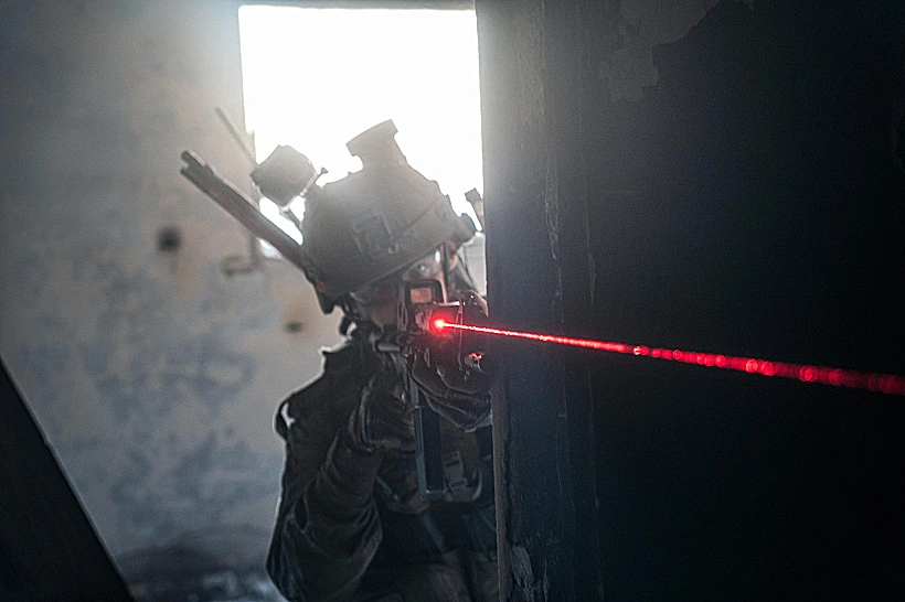 חרבות ברזל צה"ל חיילים לוחמים פעילות היחידה הרב-מימדית בצפון רצועת עזה