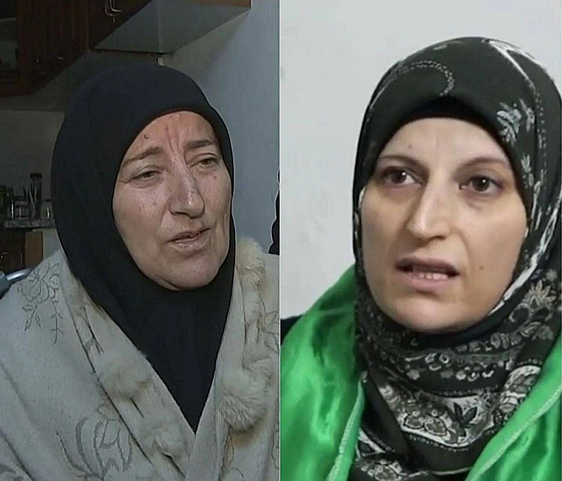 אחיותיו של אל-עארורי, שנעצרו על ידי כוחות צה"ל