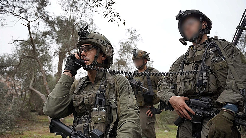 פעילות הכוחות ברצועת עזה חרבות ברזל