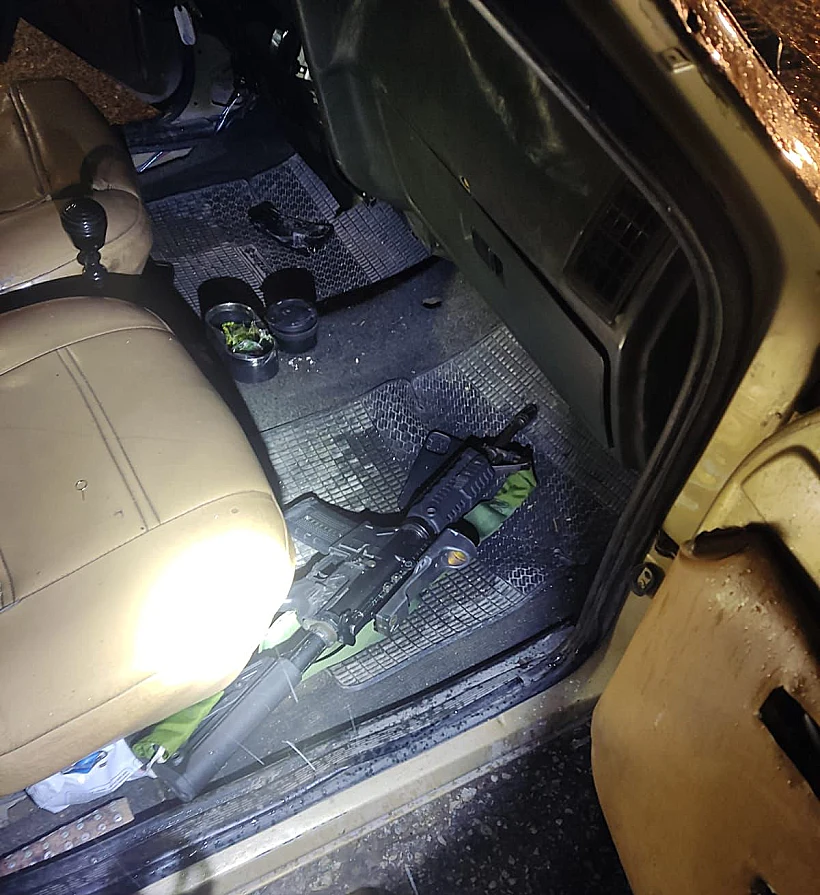 אמצעי הלחימה שהוחרמו יהודה ושומרון חרבות ברזל