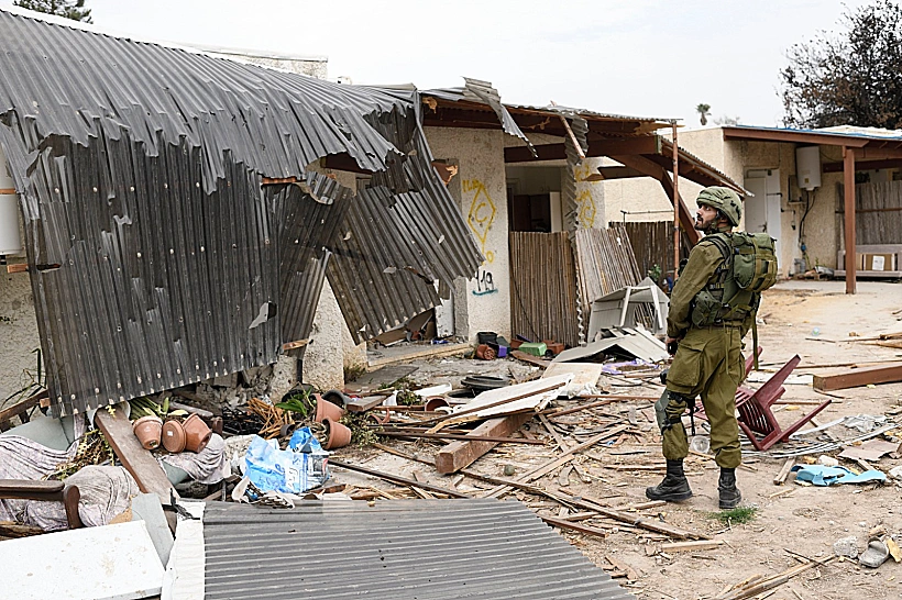 עוטף עזה חרבות ברזל חיילים