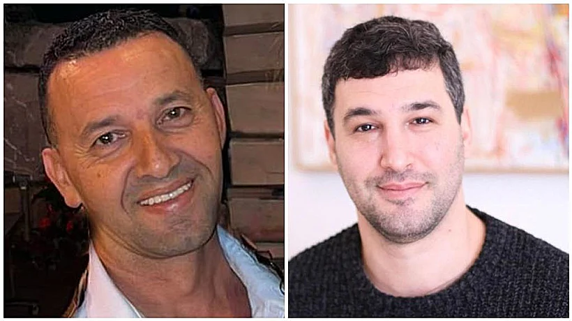 איתי סבירסקי (מימין) ויוסי שרעבי