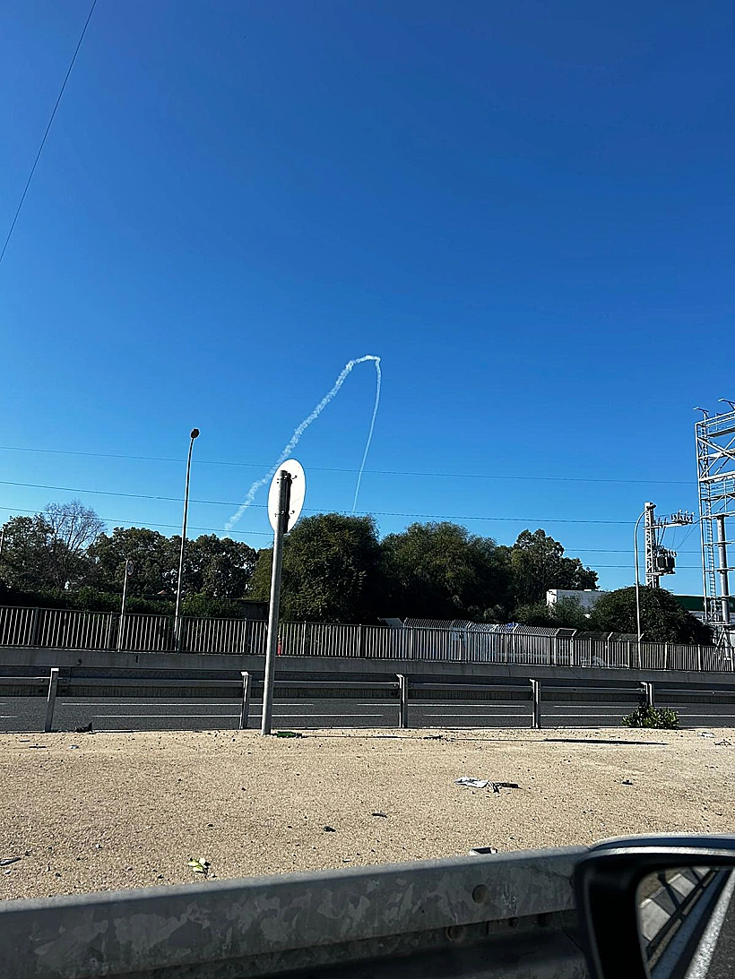 ללא אזעקה: יורטה מטרה אווירית חשודה מעל עין המפרץ חרבות ברזל