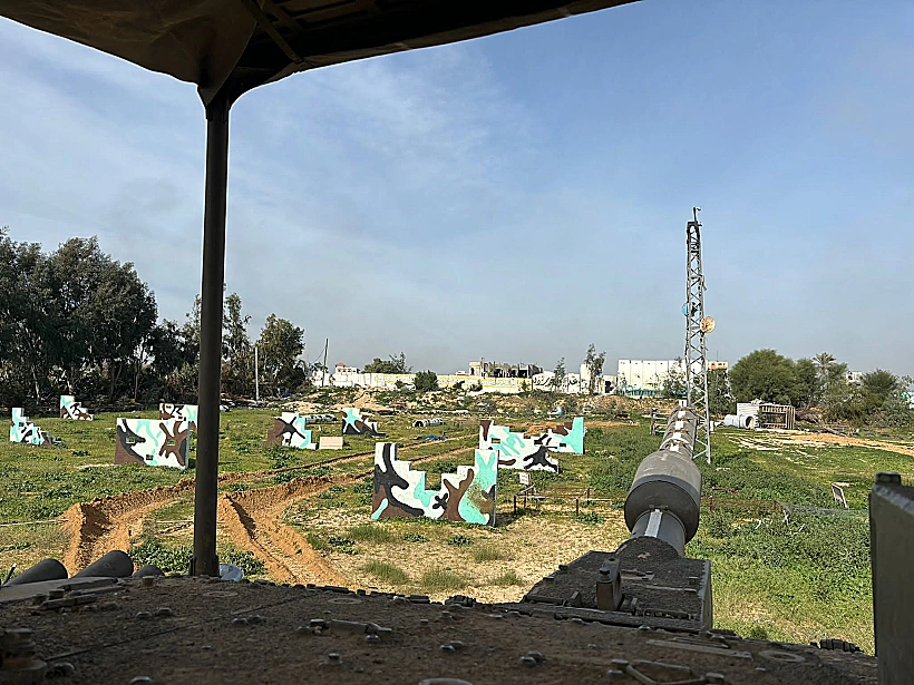 חרבות ברזל צה"ל מתחם אימונים של חמאס בעזה