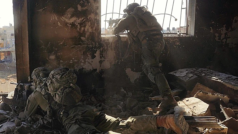 פעילות חטיבת כפיר בח'אן יונס רצועת עזה חרבות ברזל