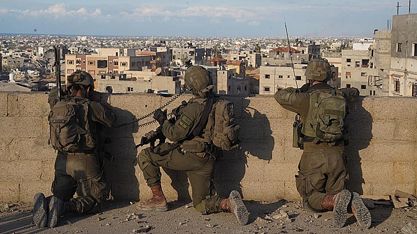 פעילות חטיבת כפיר בח'אן יונס רצועת עזה חרבות ברזל