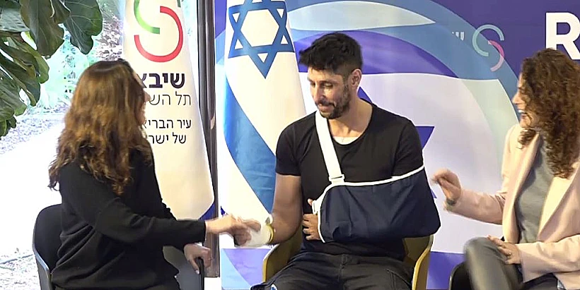 עידן עמדי משתחרר מבית החולים