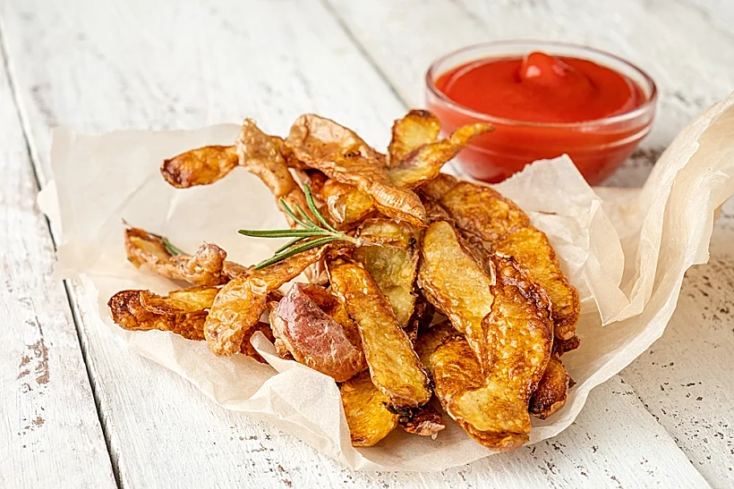 צ'יפס קליפות תפוחי אדמה