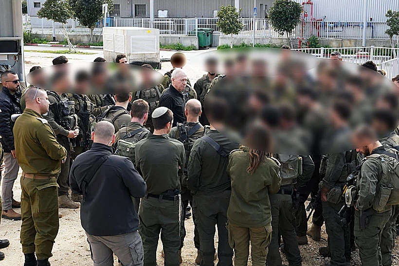 גלנט עם לוחמי יהל"ם