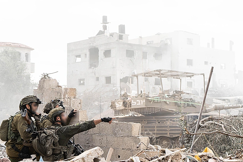 חרבות ברזל פעילות כוחות צה"ל ברצועת עזה