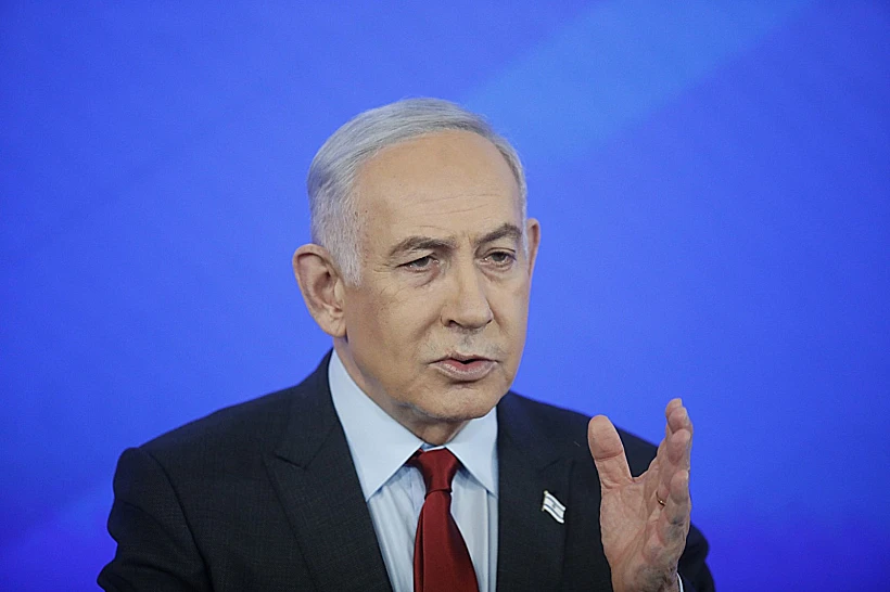 רה"מ נתניהו במסיבת העיתונאים