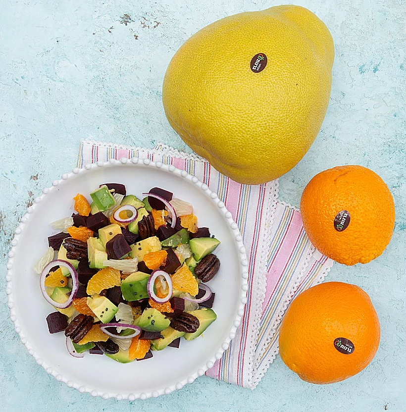 סלט הדרים, סלק ואבוקדו