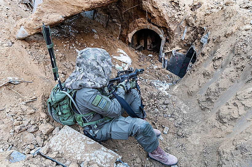 פעילות כוחות חטיבה 55 בח'אן יונס מלחמת חרבות ברזל