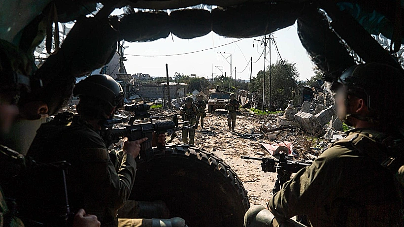 פעילות הכוחות ברצועת עזה