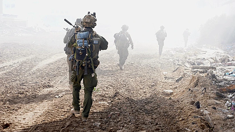 פעילות כוחות צה"ל ברצועת עזה חרבות ברזל