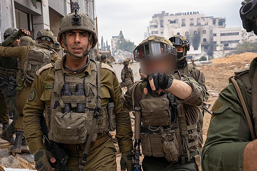 פעילות לוחמי אוגדה 162 ברצועה עזה חרבות ברזל צה"ל