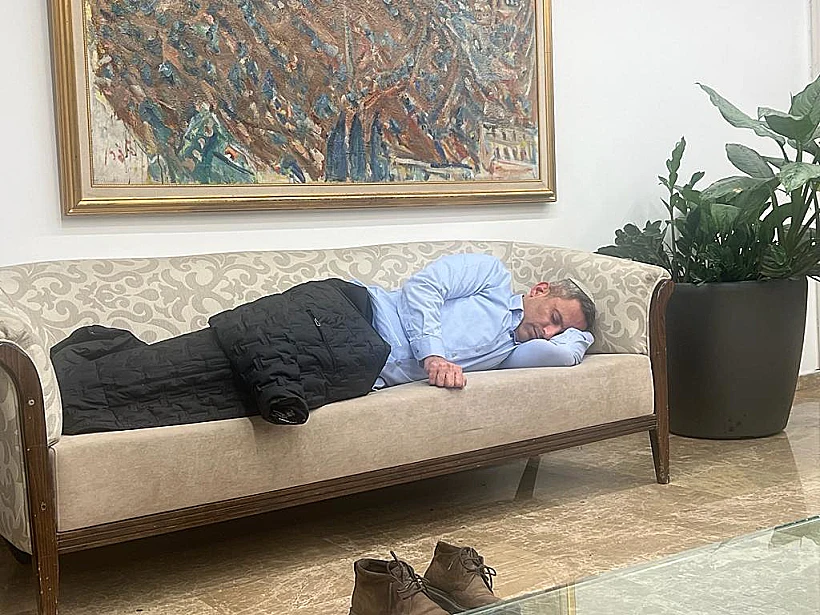 ראשי הרשויות בעוטף ישנו מחוץ ללשכתו של נתניהו