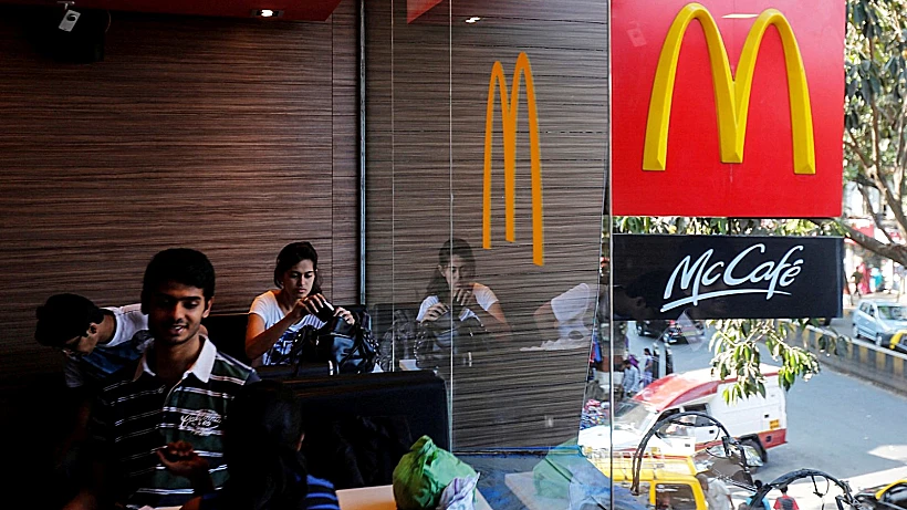 סניף של מקדונלד'ס במומבאי, הודו