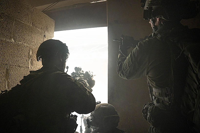 חיילי צה"ל בח'אן יונס חרבות ברזל עזה חמאס