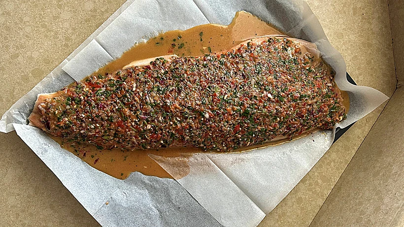 ג'מבו סלמון בצ'ימיצ'ורי