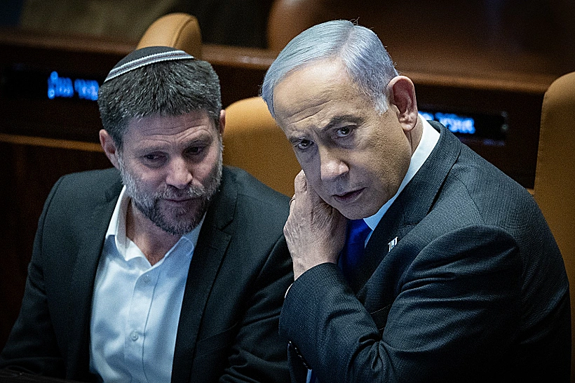 רה"מ נתניהו והשר סמוטריץ'