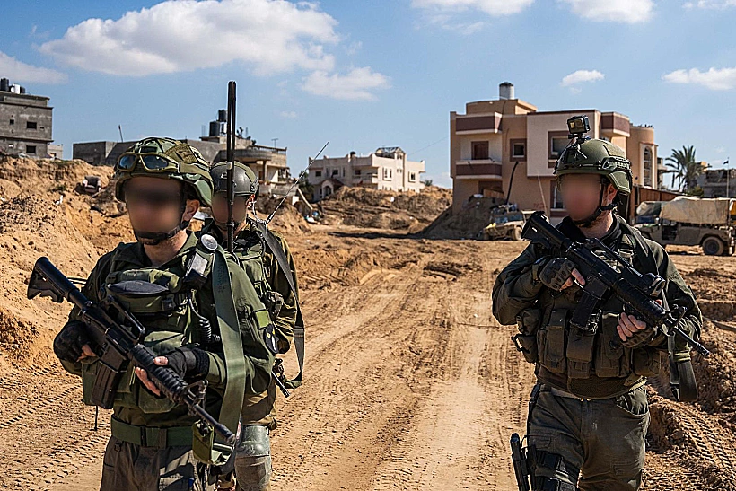 פעילות כוחות צה"ל ברצועת עזה מלחמת חרבות ברזל