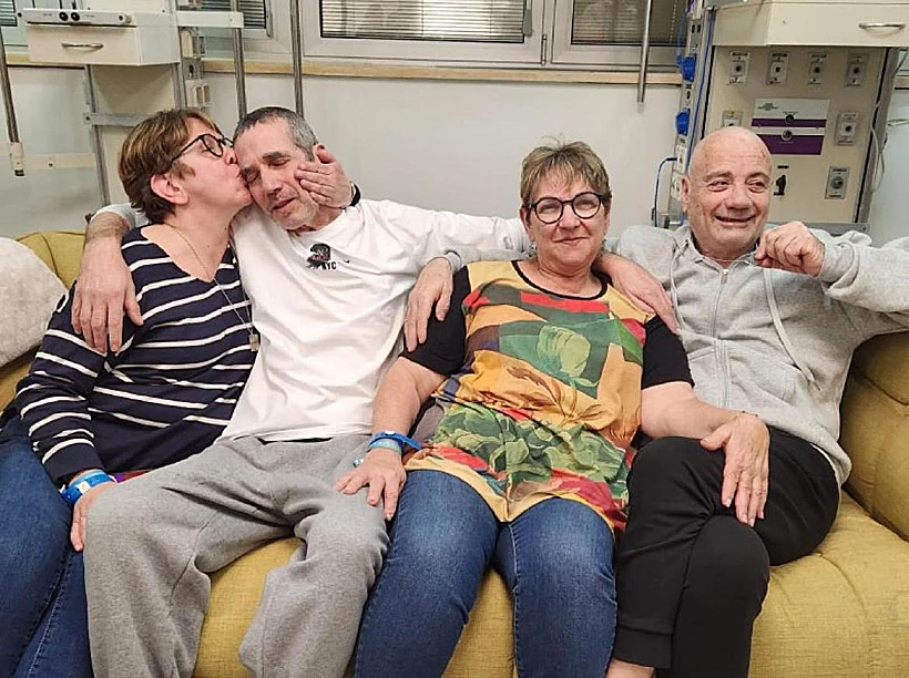 פרננדו מרמן ולואיס הר מתאחדים עם המשפחה