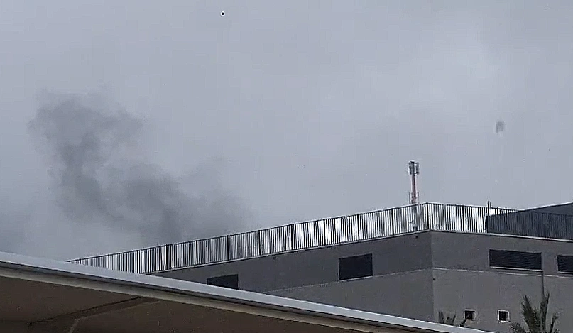 נפילת רקטה בצפת