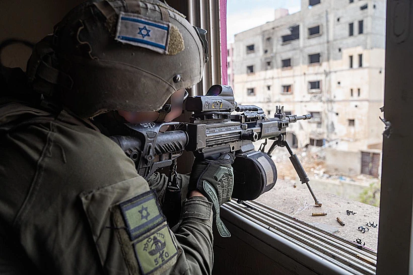 פעילות כוחות אוגדה 162 ברצועת עזה צה"ל מלחמת חרבות ברזל