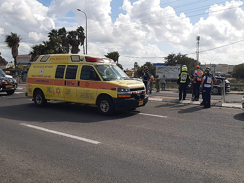 זירת הפיגוע בצומת ראם