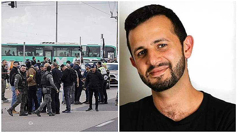 רס"ל במיל' אורי יעיש וזירת הפיגוע בצומת ראם