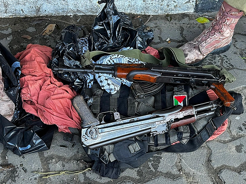 אמל"ח שאותר בבית החולים נאסר