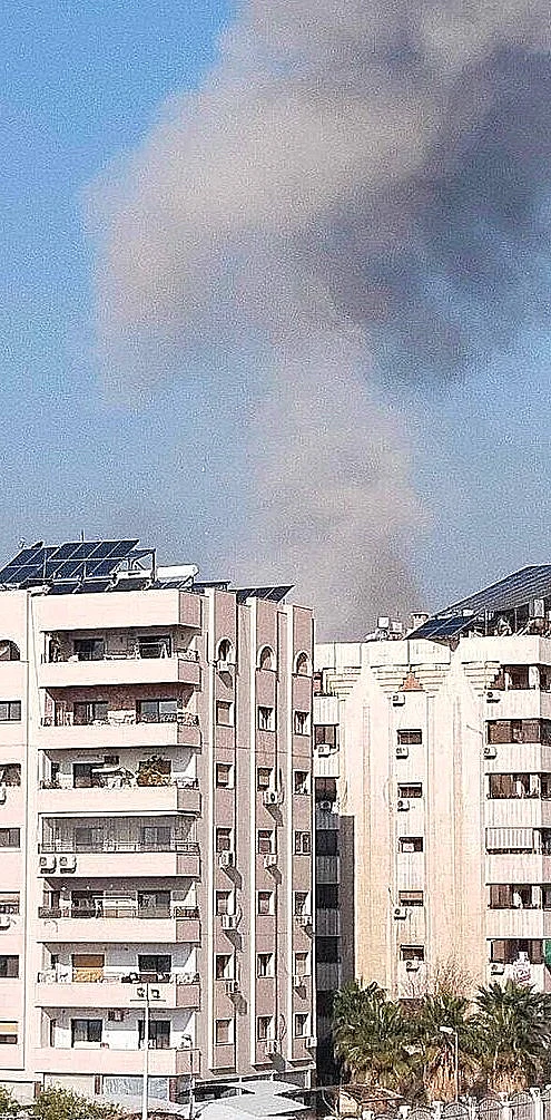 תקיפה באזור דמשק שבסוריה