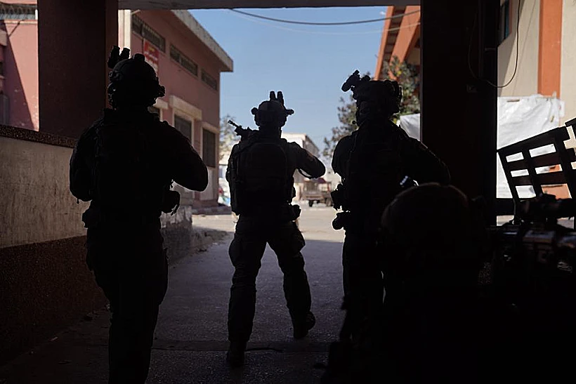 תיעוד פעילות הלוחמים ברצועה חרבות ברזל צה"ל עזה