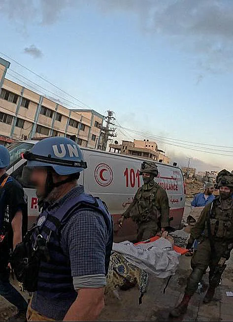 כוחות צה"ל במרחב בי"ח "נאסר