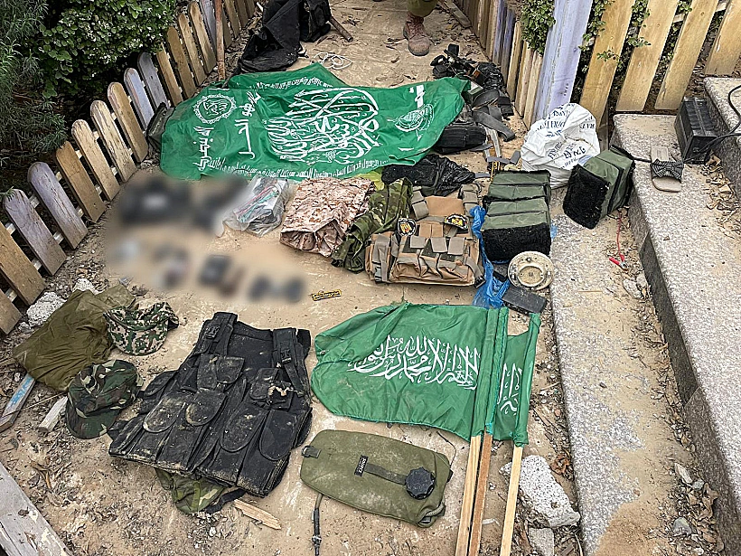 אמצעי לחימה שאותרו בח'אן יונס