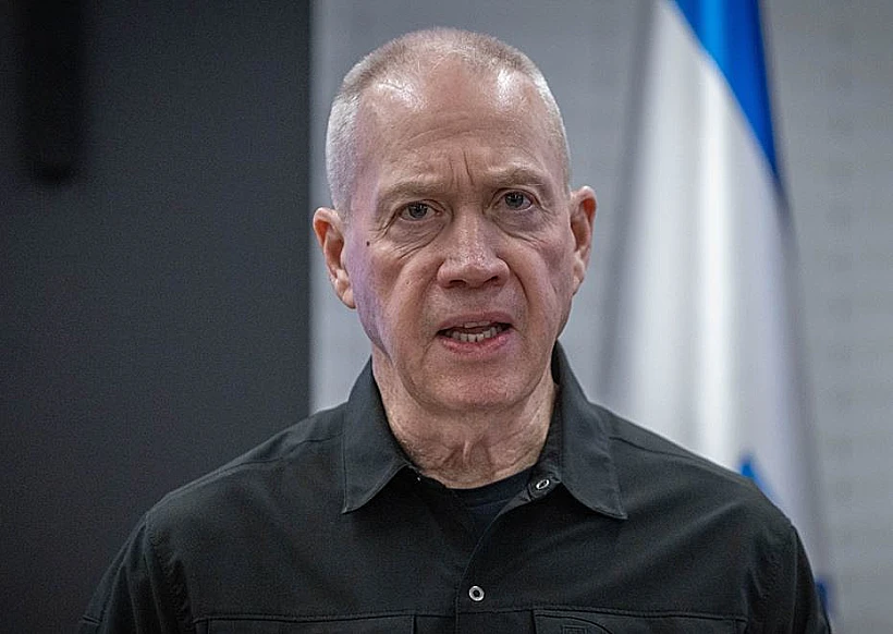 שר הביטחון יואב גלנט