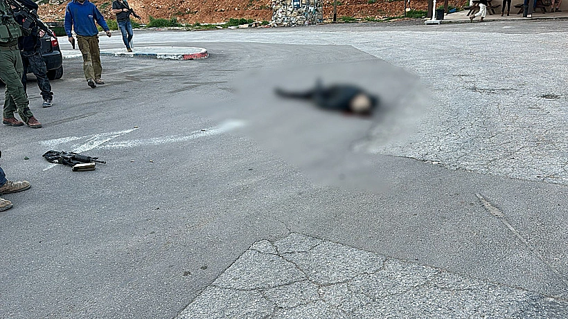 אחד המחבלים המנוטרלים בפיגוע בעלי