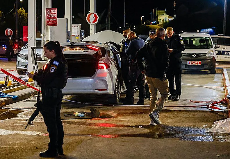 זירת הפיגוע בעלי