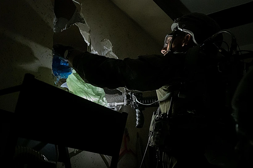 מיפוי בית המחבל בקלנדיה