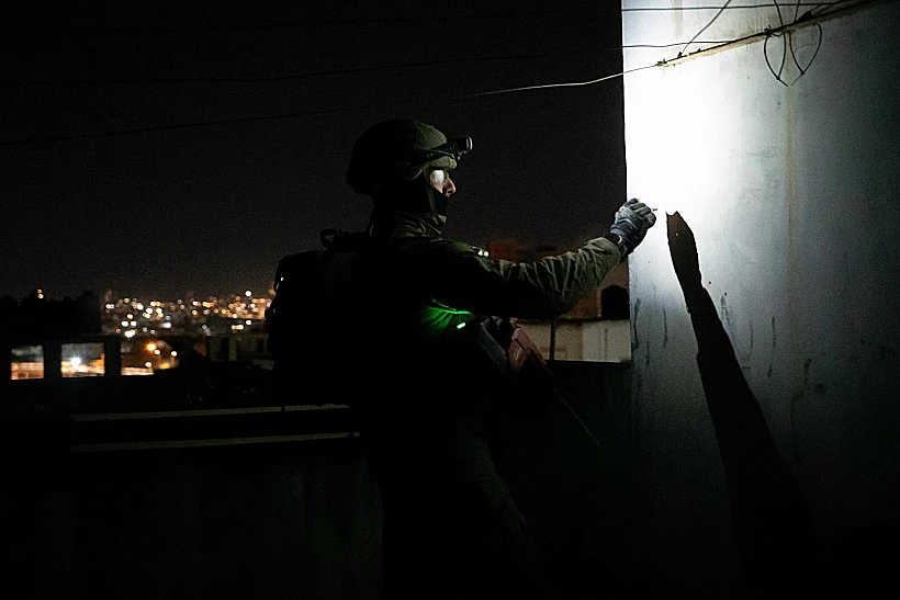 מיפוי בית המחבל בקלנדיה