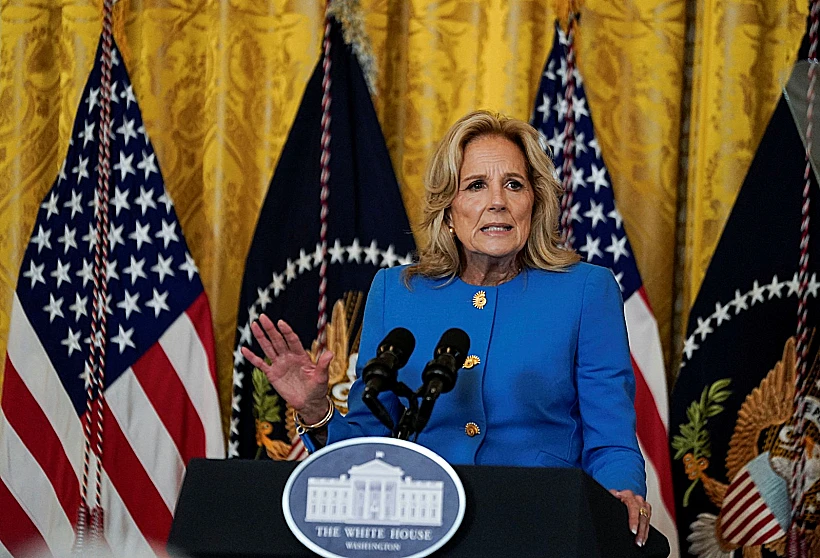 הגברת הראשונה ג'יל ביידן