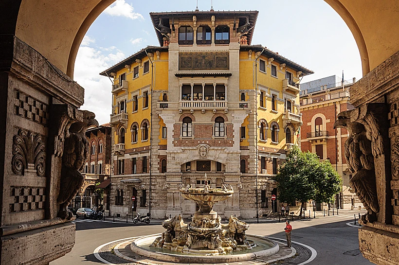 רובע קופדה QUARTIERE COPPEDÈ הלא שגרתי ברומא